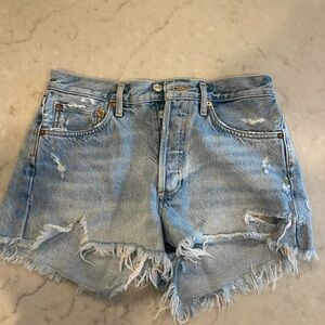 AGOLDE Parker High Rise Jean Shorts